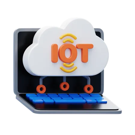 Integración de iot  3D Icon