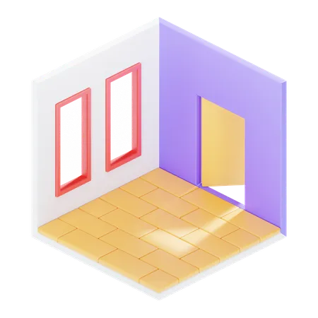 내부  3D Icon