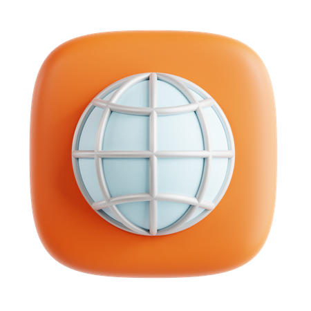 Internet  3D Icon