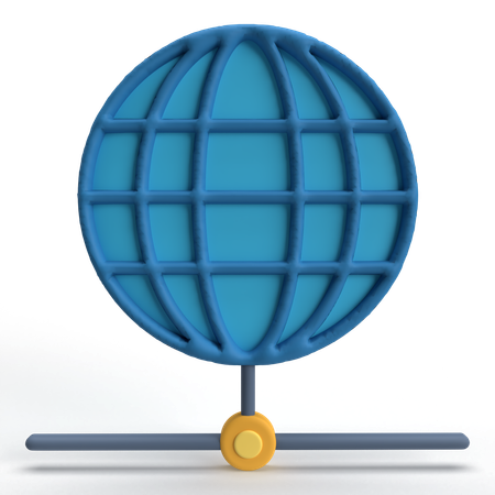 Internet  3D Icon