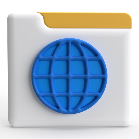 Internet  3D Icon