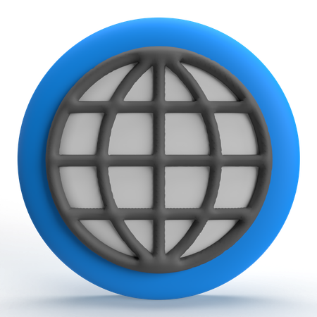 Internet  3D Icon