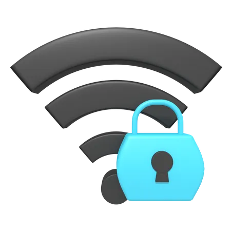 Internet Security  3D Icon