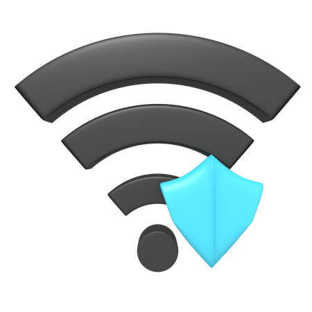 Internet Security  3D Icon