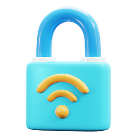 Internet Security  3D Icon