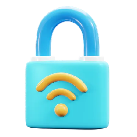 Internet Security  3D Icon