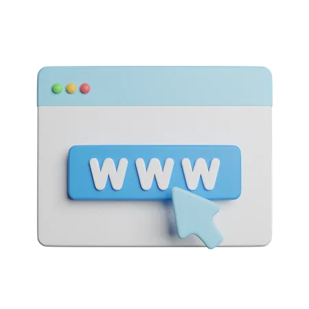 Internet  3D Icon