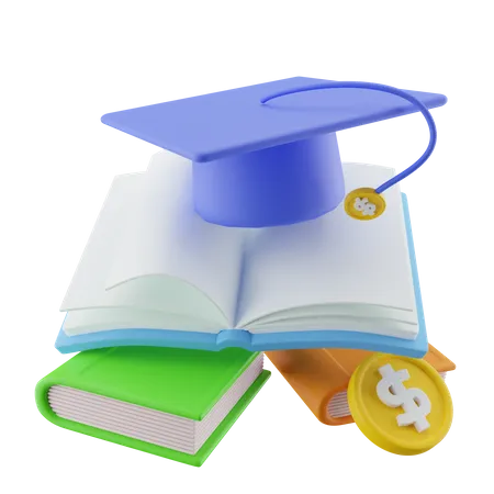 Invest Education  3D Icon