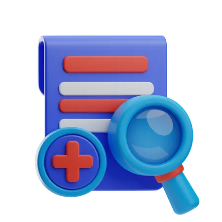 Investigation  3D Icon