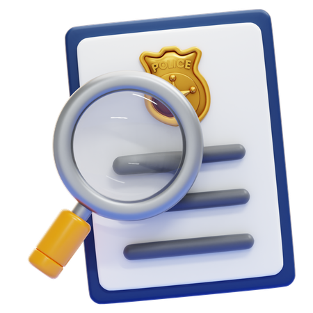 INVESTIGATION  3D Icon