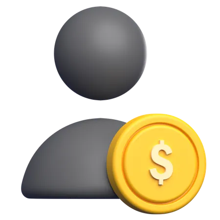 Investisseur  3D Icon