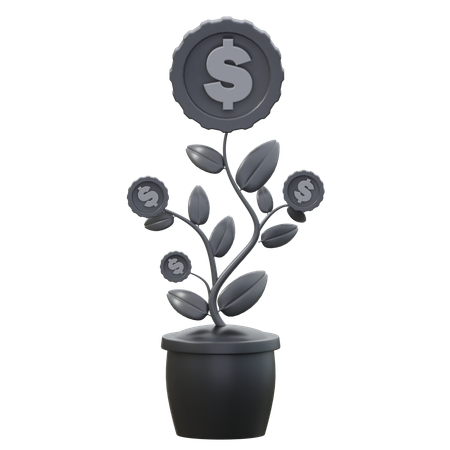 Investition  3D Icon