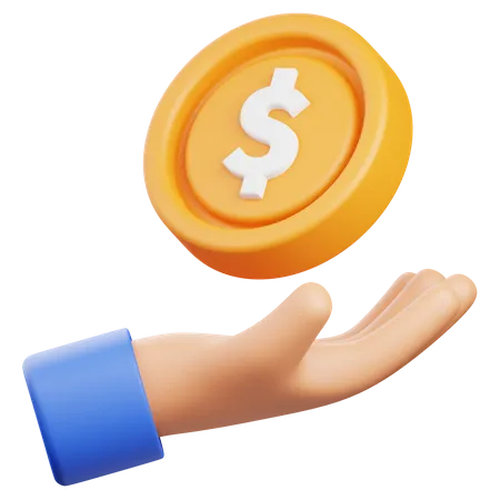 Investition  3D Icon