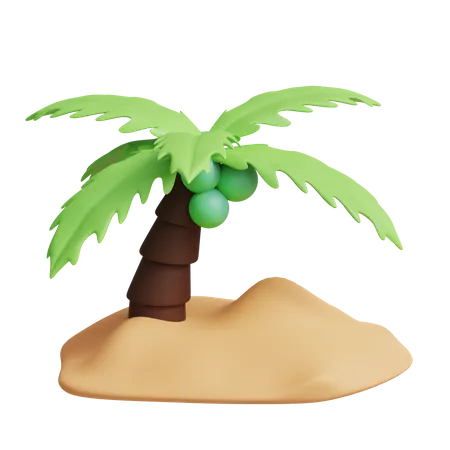 Isla  3D Icon