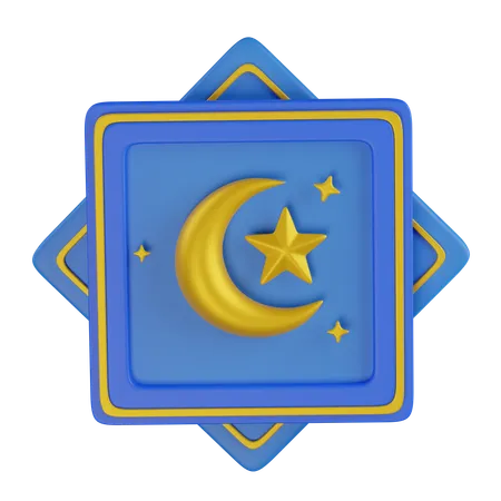 Islamic Ornament  3D Icon