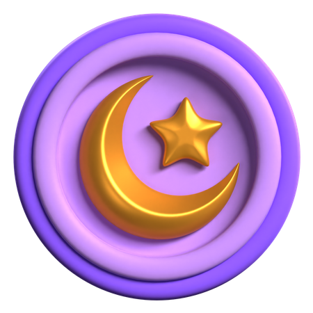 Islamic Ornament  3D Icon