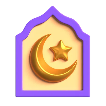 Islamic Ornament  3D Icon