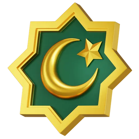 Islamic Ornament  3D Icon