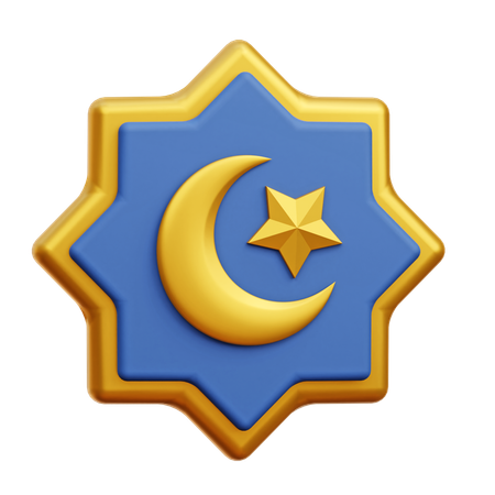 イスラムの装飾  3D Icon