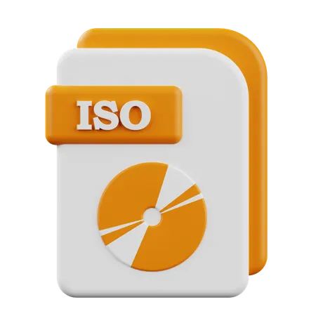 ISO  3D Icon