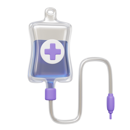 Iv Drip  3D Icon