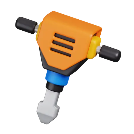 Jack Hammer  3D Icon