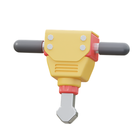 Jack Hammer  3D Icon