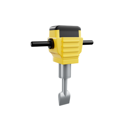 Jack Hammer  3D Icon