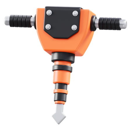 Jack Hammer  3D Icon