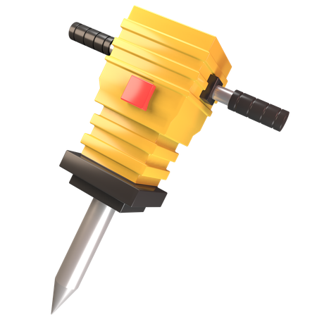 Jack Hammer  3D Icon