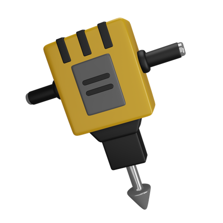 Jack Hammer  3D Icon