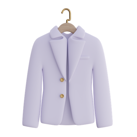 Jacket  3D Icon