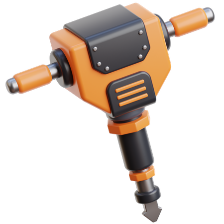 Jackhammer  3D Icon