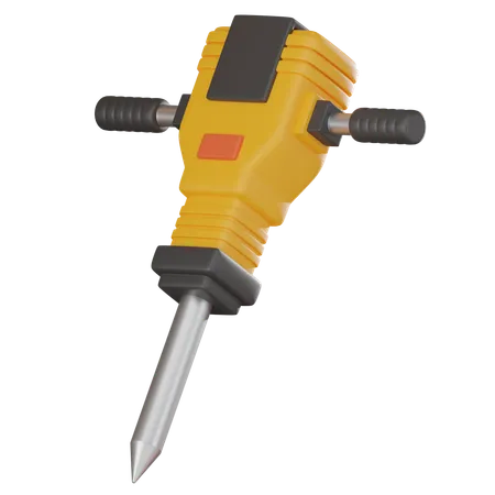 Jackhammer  3D Icon