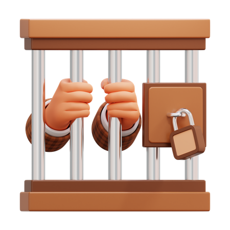 Jail  3D Icon