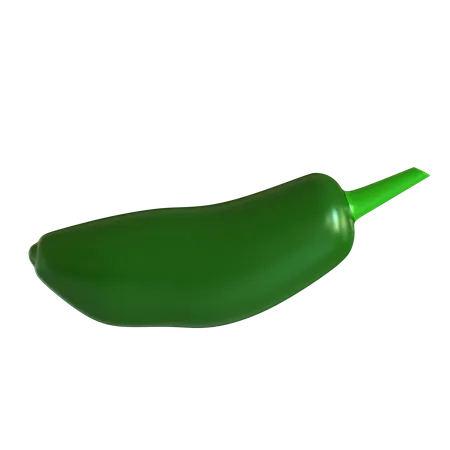 Jalapeno  3D Icon