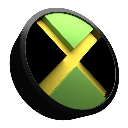 Jamaica Flag  3D Flag