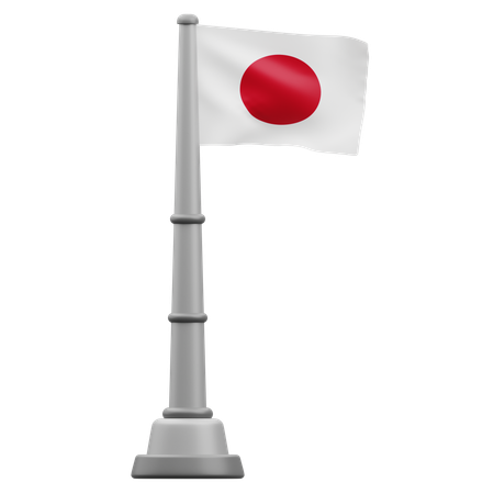 Japan flag  3D Icon