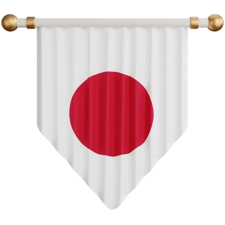 Japan Flag  3D Icon