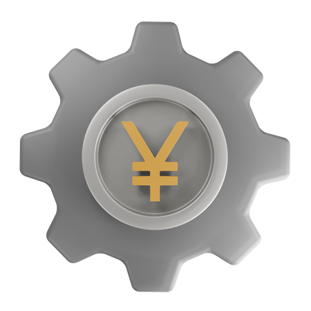 Japanese yen Money Management  3D Icon