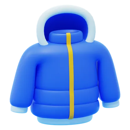 Jaqueta de inverno  3D Icon