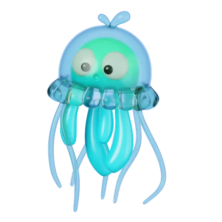 Jelly Fish  3D Icon