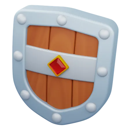 Jeu de bouclier  3D Icon