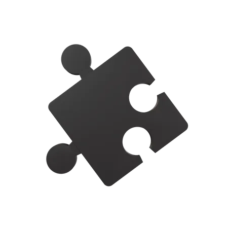 Jigsaw Piece  3D Icon