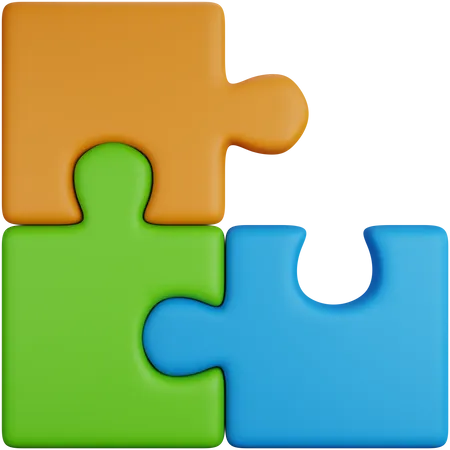 Jigsaw Puzzle  3D Icon