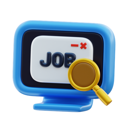 Job Portal  3D Icon