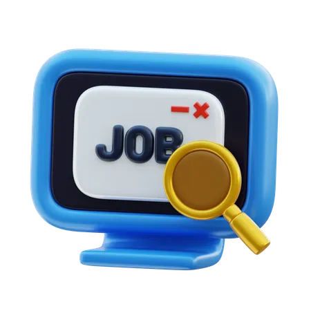 Job Portal  3D Icon