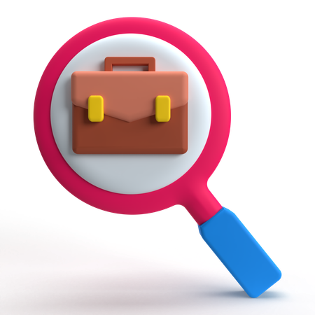 Job Search  3D Icon