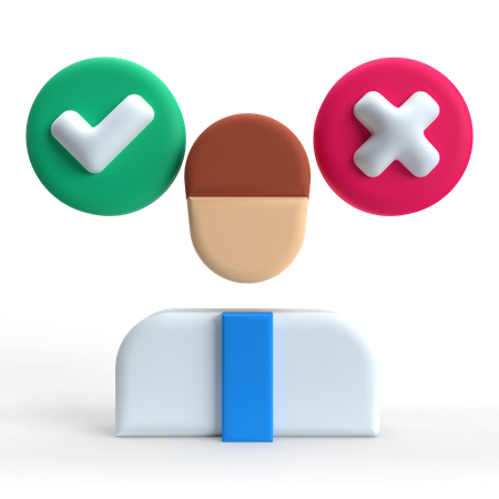 Job seeker  3D Icon