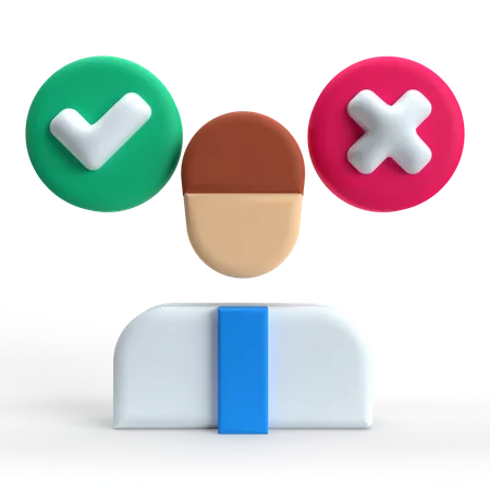 Job seeker  3D Icon